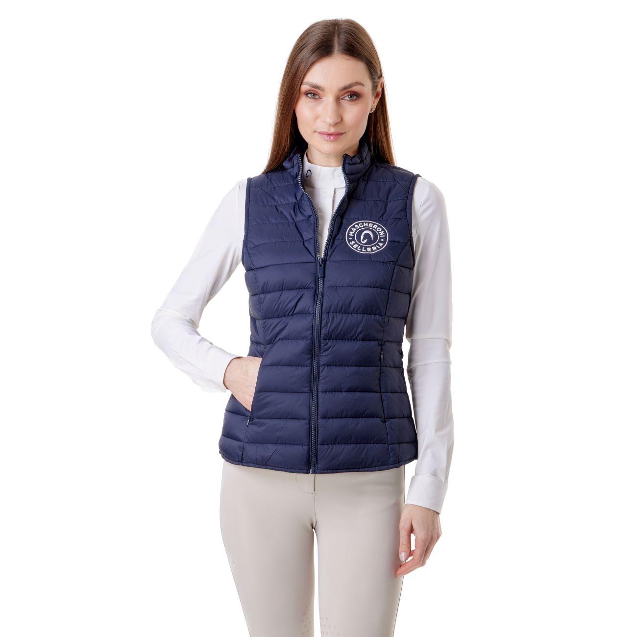 Gilet Imbottito Da Donna Mascheroni Blu 02 BLU MASCHERONI SELLERIA 