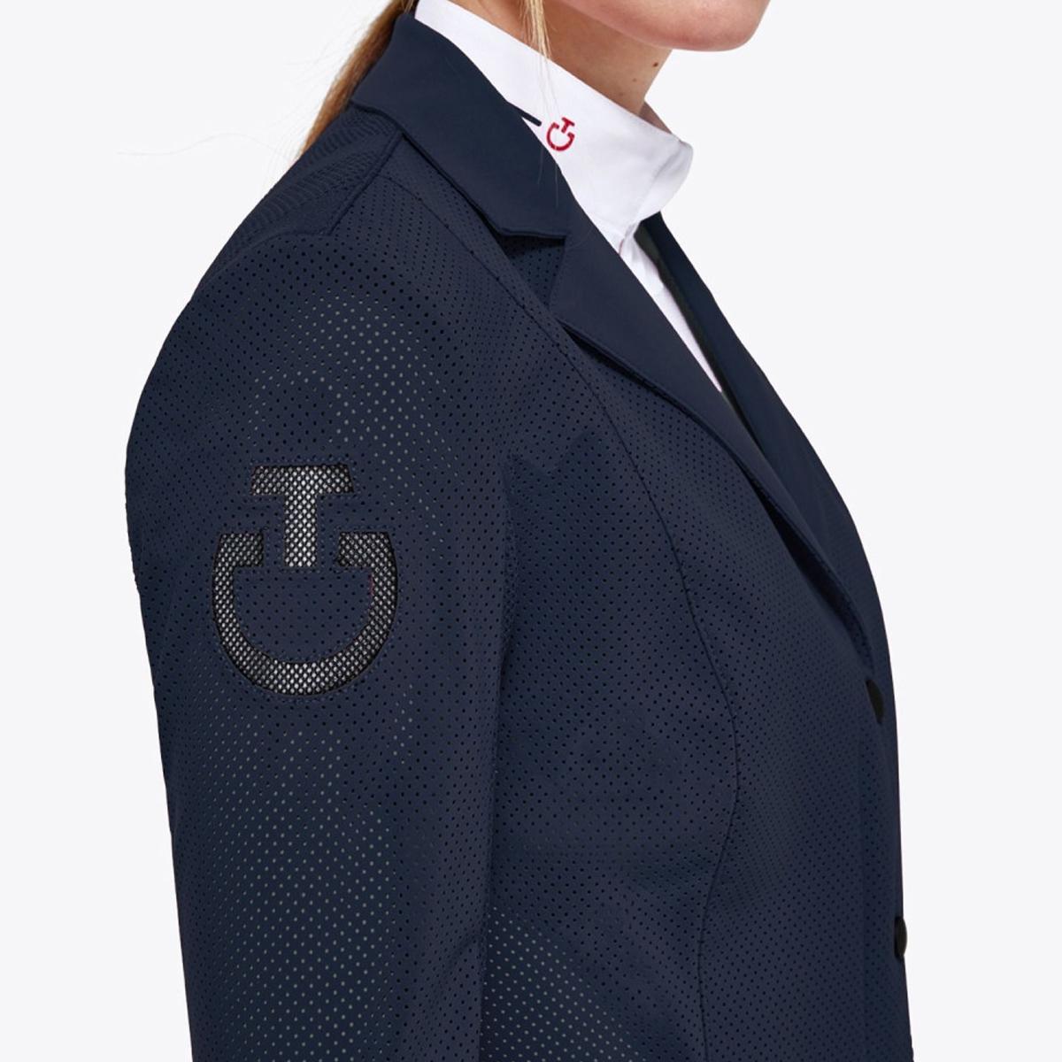 GIACCA DA CONCORSO DONNA RICAMATA R-EVO CAVALLERIA TOSCANA 30CT-GGD040JC035 7901NAVY CAVALLERIA TOSCANA 