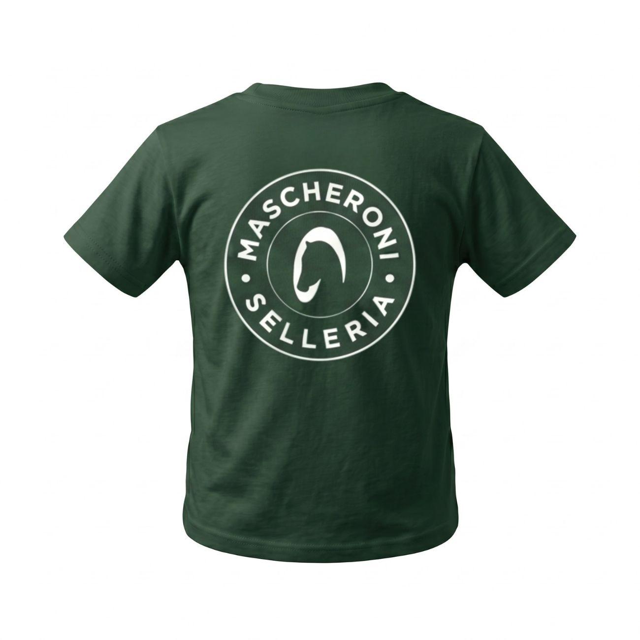 MASCHERONI SELLERIA T-Shirt Junior Con Logo 26MA-T-SHIRTKIDVERDE VERDE 