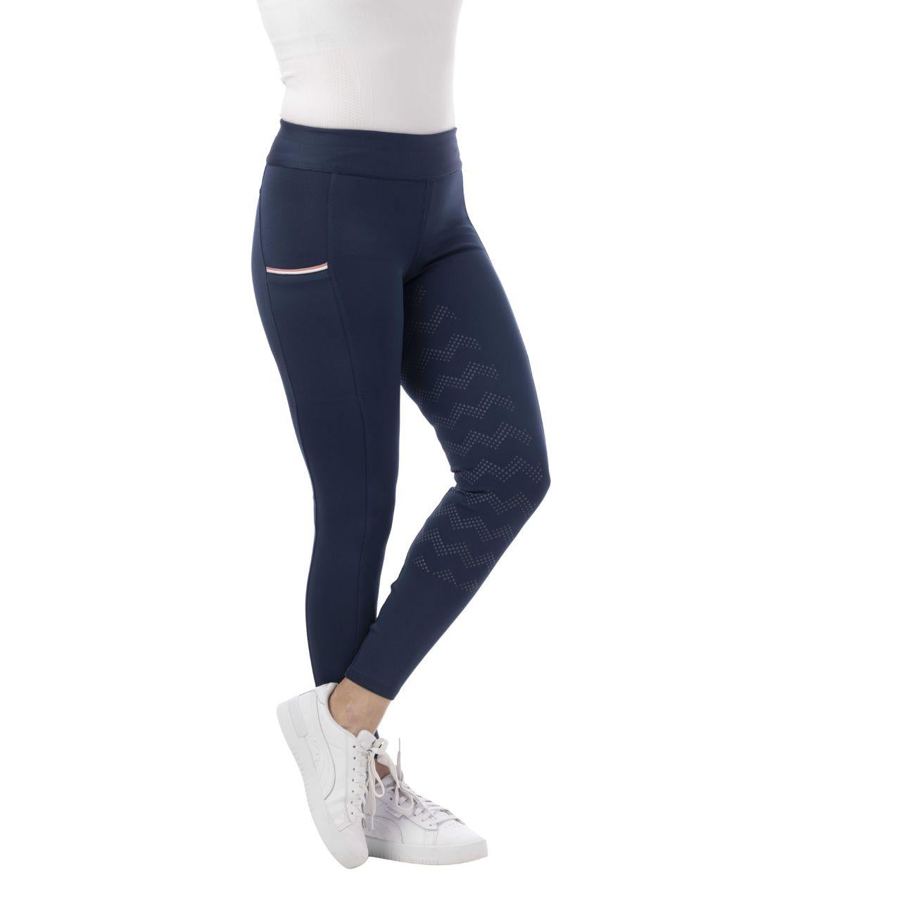 Leggings Da Donna Agadir Riding World Blu 989501 NAVY RIDING WORLD 