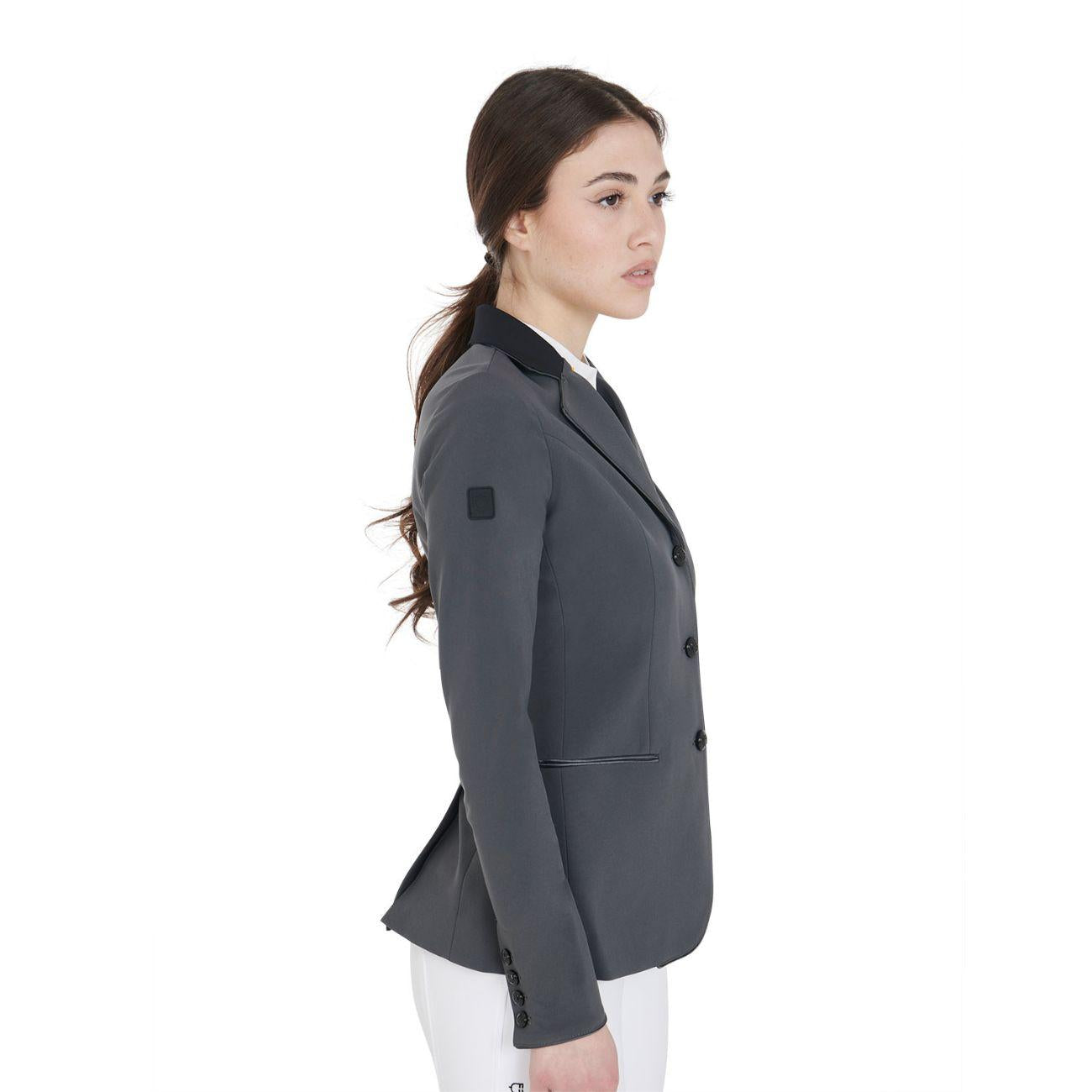Equestro ELLO GREY Giacche Da Concorso ET06001 GREY/BLACK EQUESTRO 