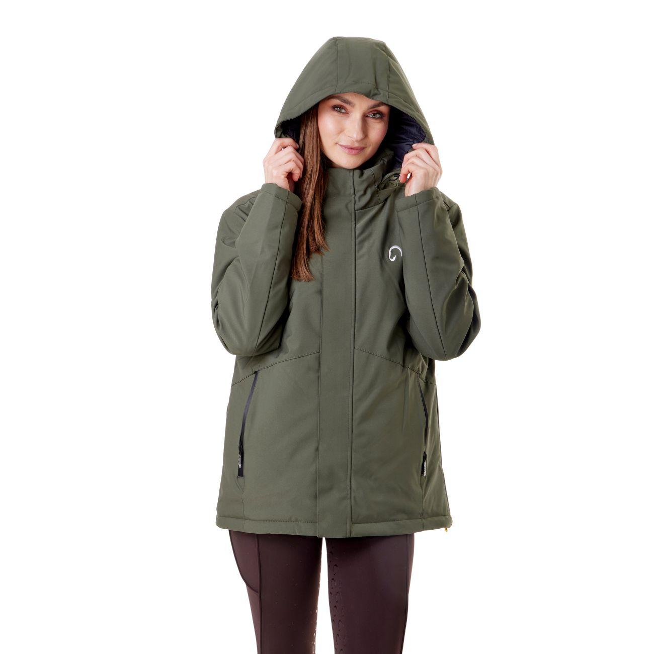 Giubbotto Unisex Con Cappuccio Mascheroni 12K3227MASE319 OIL GREEN MASCHERONI SELLERIA 