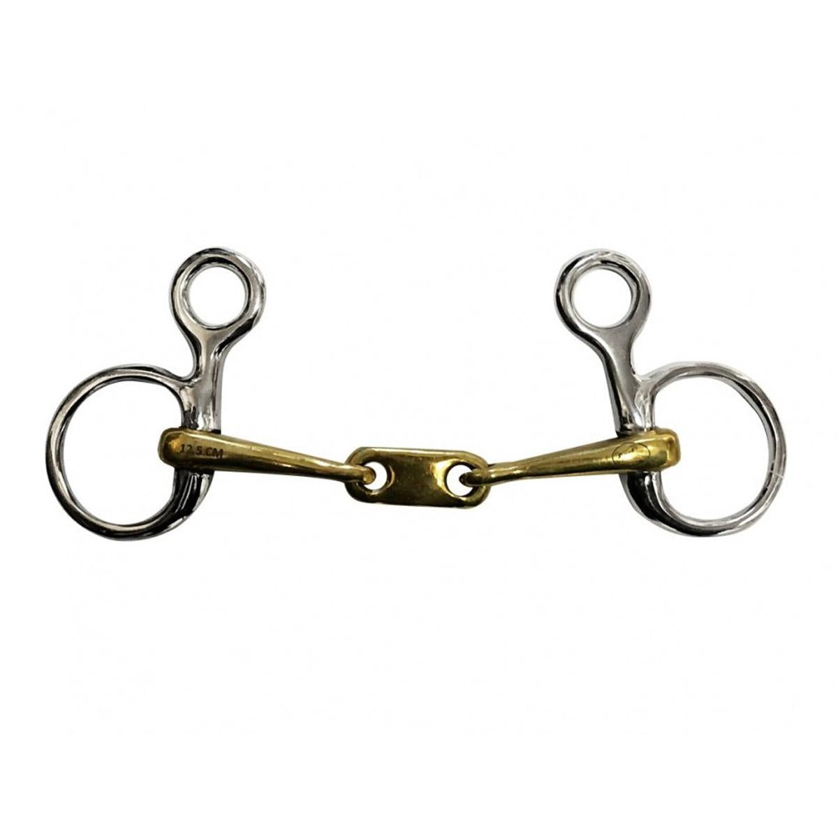 JUMP'IN BAUCHER SPEZZATO IN 2 CON PIATTINA OTTONE imboccature speciali 0022A 09JU0022A OTTONE JUMP'IN 
