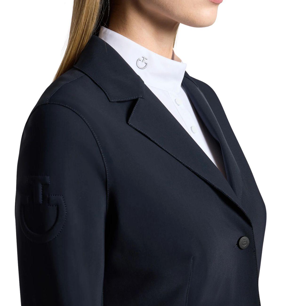 CAVALLERIA TOSCANA Giacca Da Concorso Donna Row Cut GGD048JE062 BLU 