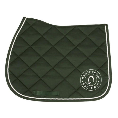 Sottosella Da Salto Mascheroni Classic 31MA-SADDLEPAD DARK GREEN MASCHERONI SELLERIA 