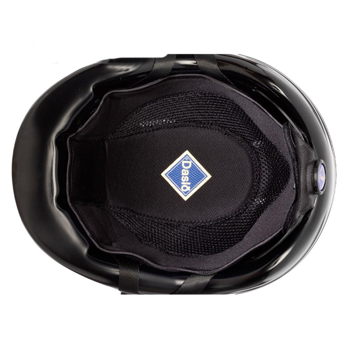 CASCO DA EQUITAZIONE LUCIDO DASLO 09TA0500955 BLACK DASLO 