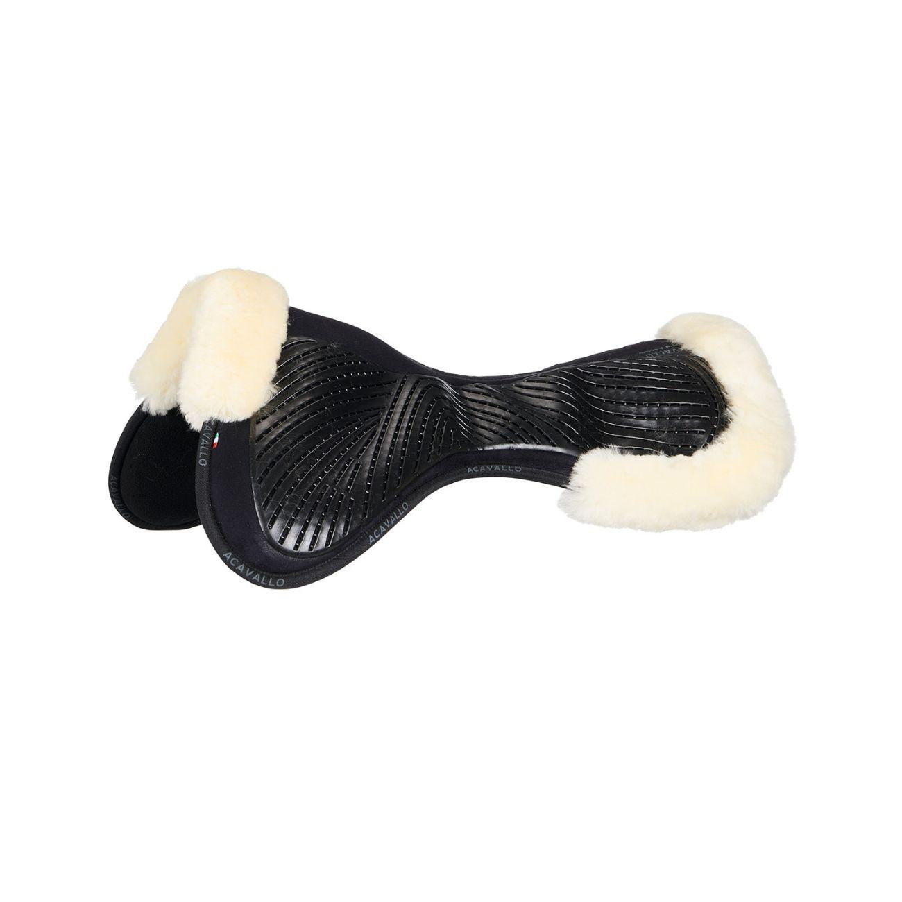 Compensatore Da Salto Close Contact Shape Acavallo Nero/Naturale AC235 BLACK SHEEPSKIN NATURAL ACAVALLO 