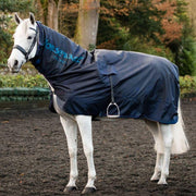 Coperta da Passeggio Impermeabile Con Collo  Mack In a Sack Navy/Beige/Blu 09HOAGAM30 NABEBLNA HORSEWARE 
