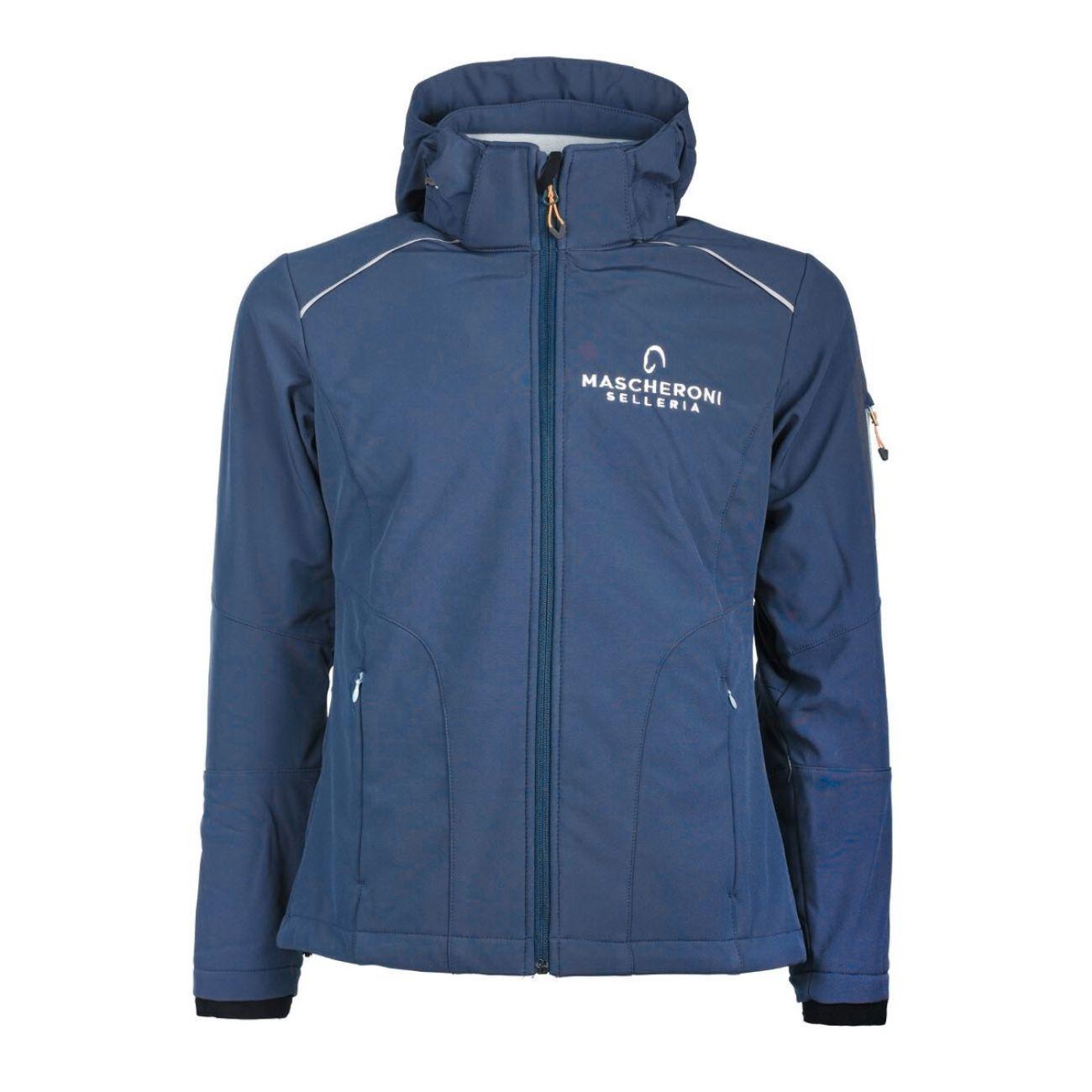 Softshell Donna Full Zip Mascheroni Selleria Blu 09MA-1A0539MAS794Q BLU MASCHERONI SELLERIA 