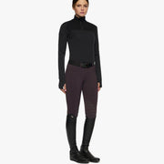 DOLCEVITA DONNA LANA TECNICA MEZZA ZIP CAVALLERIA TOSCANA 29CT-POD304PA063 9999BLACK CAVALLERIA TOSCANA