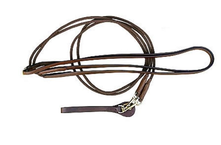 REDINI DI RITORNO IN CUOIO E NYLON 09EU13059 BROWN EURO RIDING