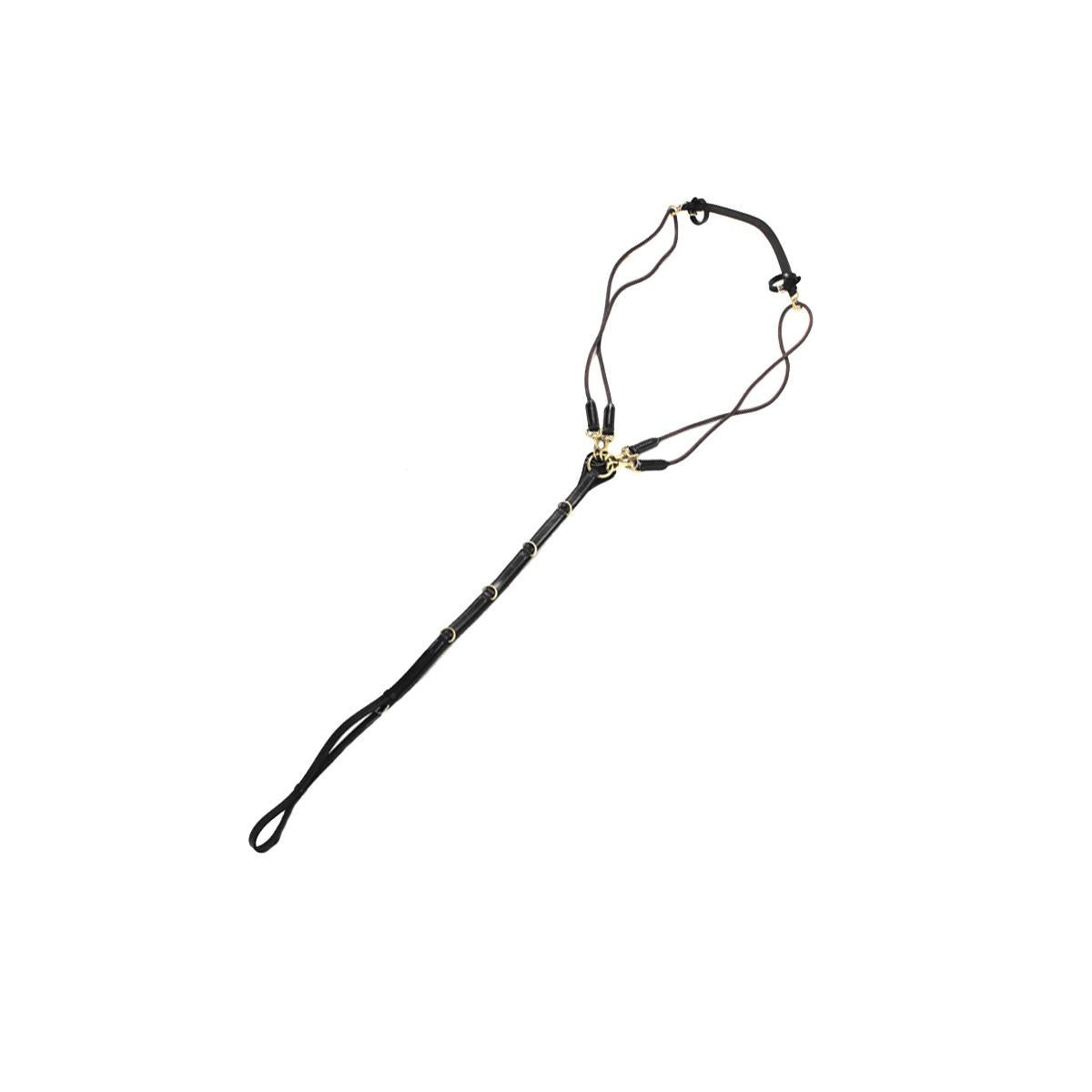 DY'ON GOGUE CUOIO+CORDA TUBOLARE DYON Nero GOGUE E ABBASSATESTA 09DYB835 BLACK DY'ON 