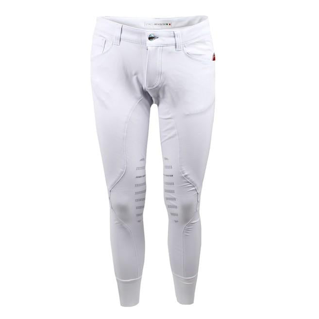 ANIMO Newil 02 Bianco Pantaloni Da Equitazione 17AMNEWIL 02BIANCO. ANIMO