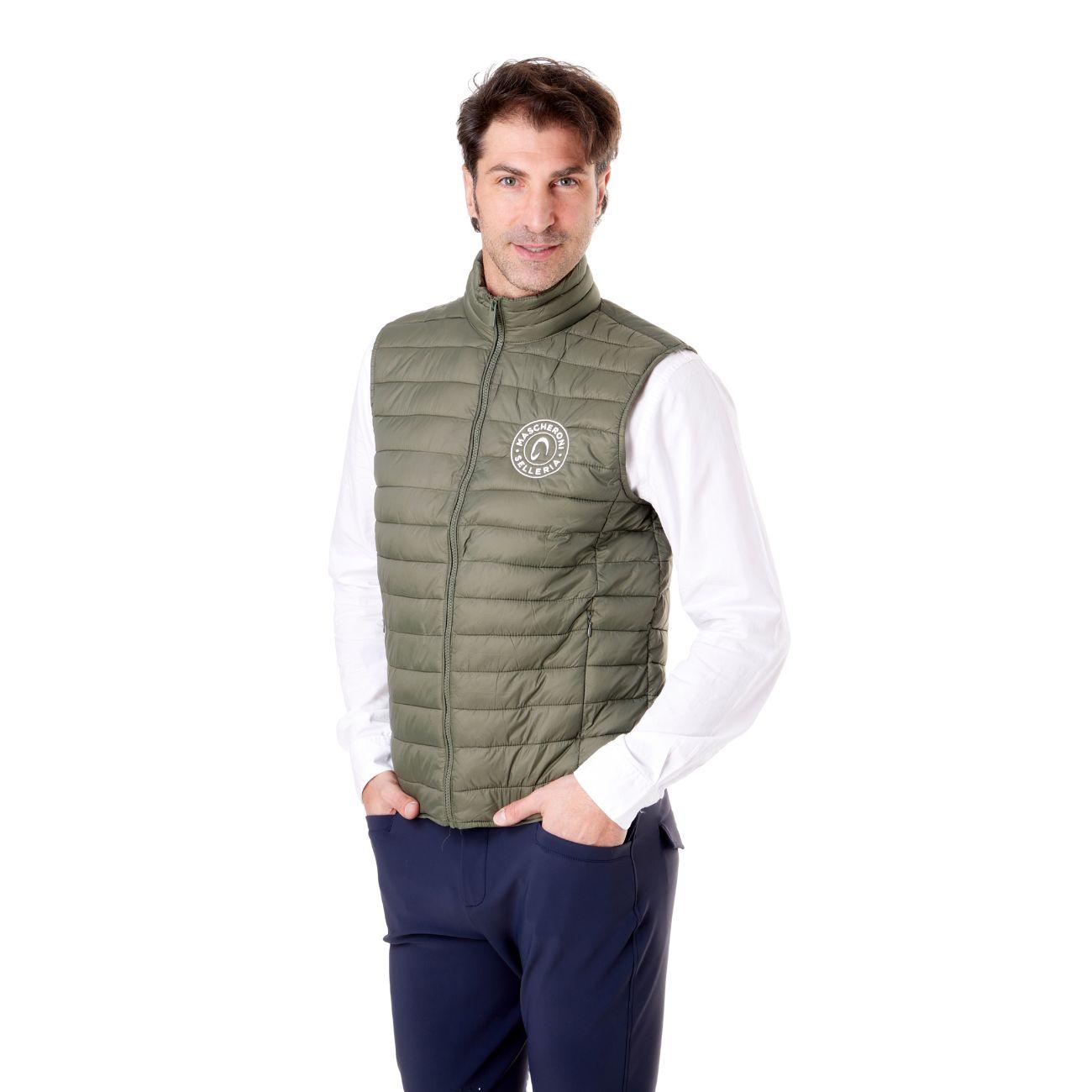 Gilet Imbottito Da Uomo Mascheroni Verde 01 CACHI MASCHERONI SELLERIA 