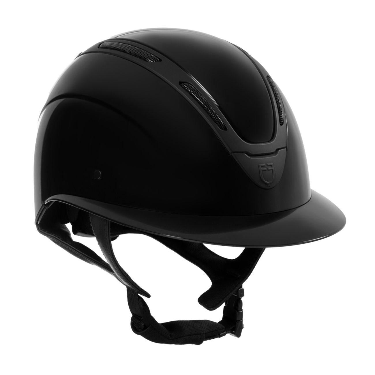 Cap Donna Apocalypse Con Calotta Lucida Nero ETW02016 BLACK EQUESTRO 