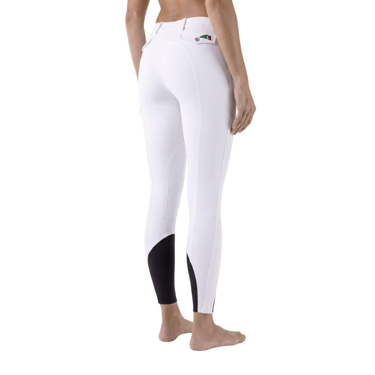 EQUILINE Pantalone Donna Boston Bianco PM-EQ-C94MN08663 001BIANCO 