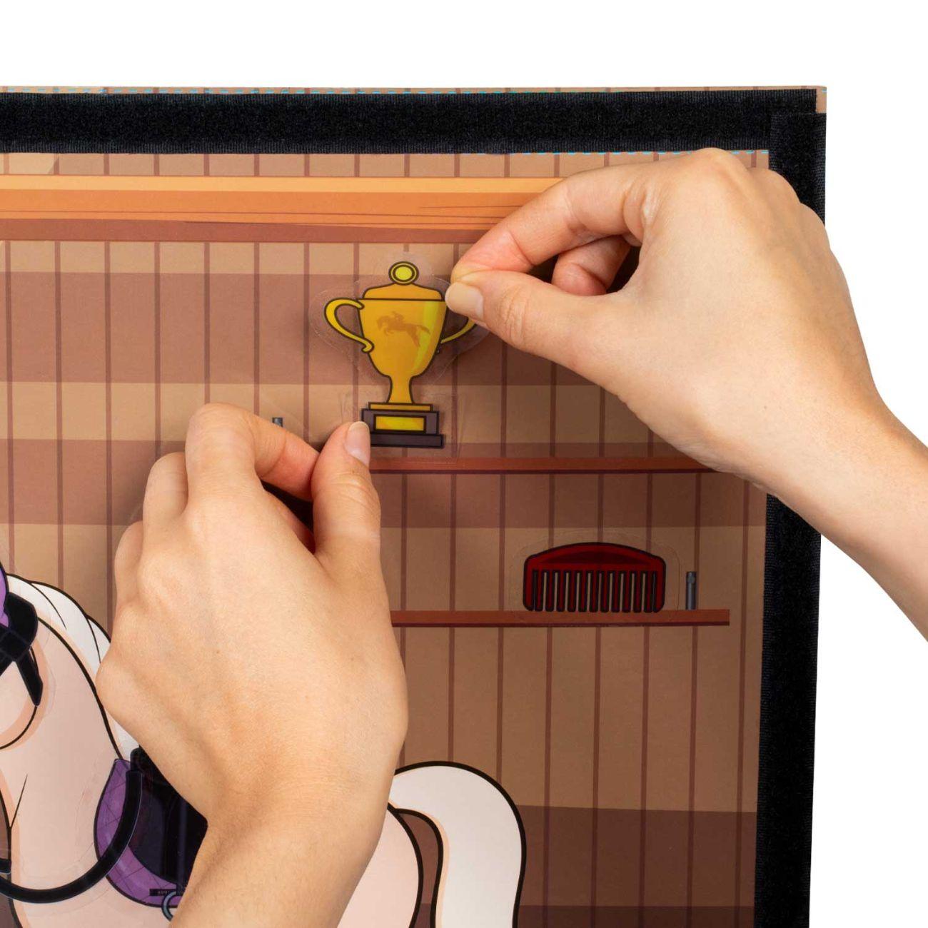 Toy Horse Equestro Nero ETTH0001 BLACK EQUESTRO 