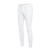PANTALONE DA EQUITAZIONE UOMO GRIP AL GINOCCHIO MOD.MARCEAU MATT 30SS-MARMATT WHITE SAMSHIELD