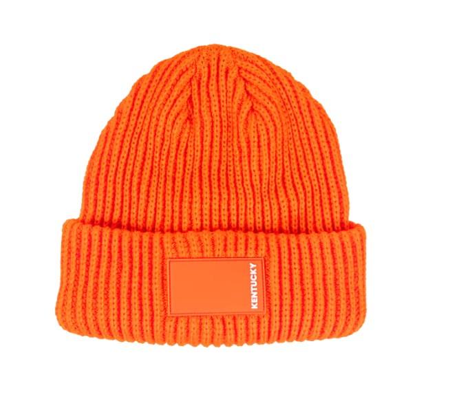 Cappello Beanie Rubber Logo Kentucky Arancione 42716 45ORANGE KENTUCKY 