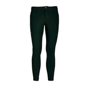 Pantalone Da Equitazione Da Uomo Half Grip Roma Mascheroni Verde 09MA-04ROMA 313VERDONE MASCHERONI SELLERIA 