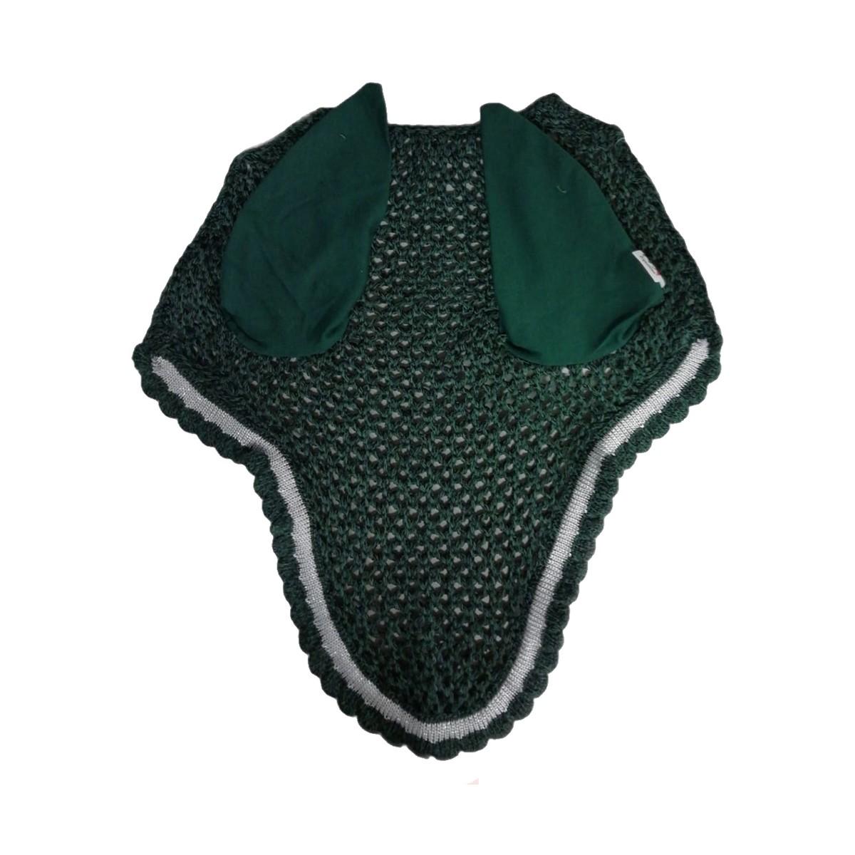 Cuffietta Antimosche Equiline Verde Scuro/Argento 09EQECUFFIA VERSC/ARG EQUILINE 