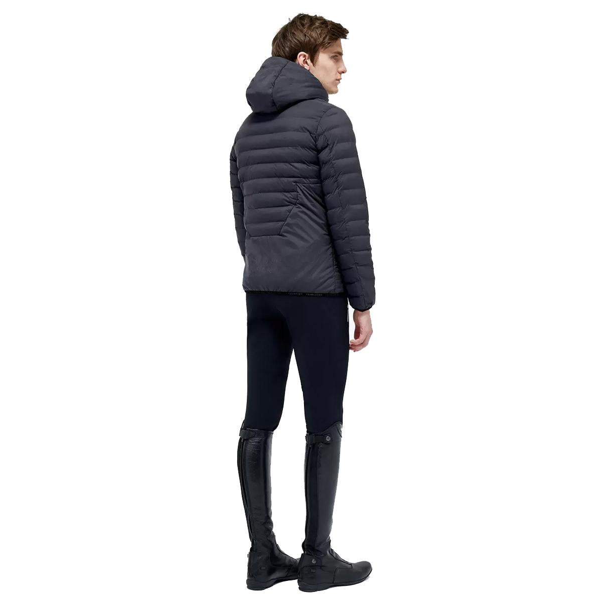 PIUMINO UOMO CON CAPPUCCIO RIMOVIBILE R-EVO CAVALLERIA TOSCANA 30CT-GIU272NY099 7901NAVY CAVALLERIA TOSCANA 