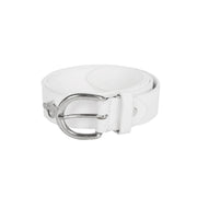 EMMEDI Cintura Pelle Con Testa Cavallo 3 cm Bianco - cintura in pelle per abbigliamento equestre 09ED283130TS BIANCO EMMEDI 