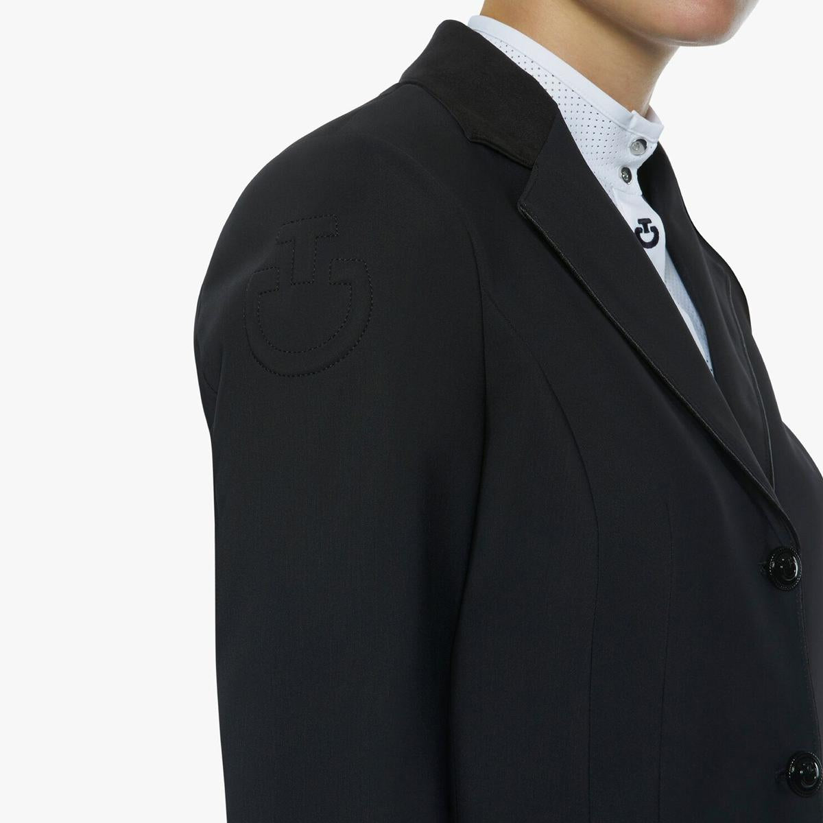 GIACCA DA CONCORSO DONNA GP RIDING 09CT-GID051JE115 9999NERO CAVALLERIA TOSCANA 