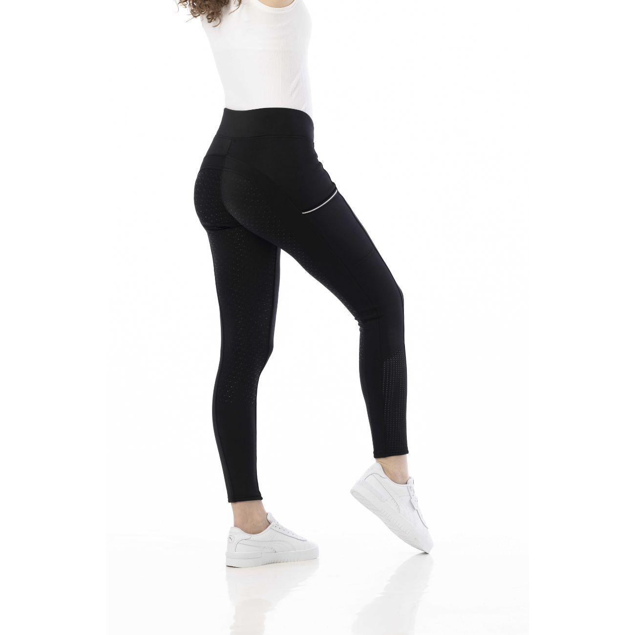 Leggings Brigitte Equitheme Nero 979162 BLACK EQUITHEME 