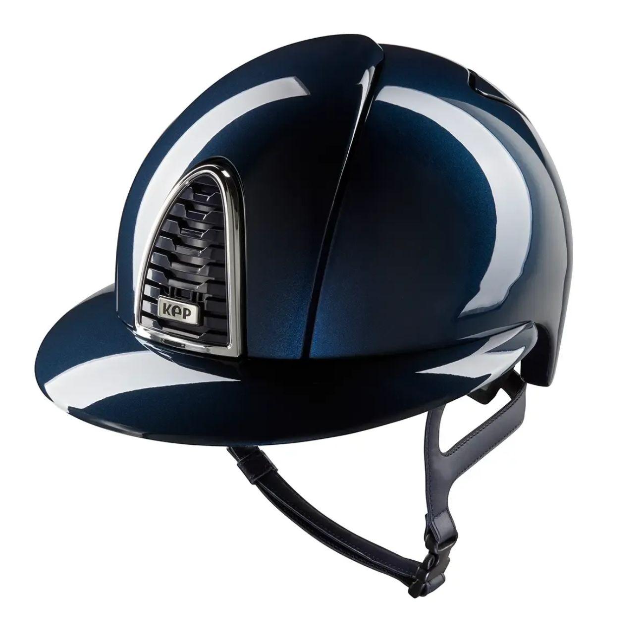 Kep Italia Cromo 2.0 Shine Cap With Visor Polo Blue