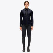 SOFTSHELL DONNA CAPPUCCIO E CERNIERA CAVALELRIA TOSCANA 30CT-GID281JE175 7901 NAVY CAVALLERIA TOSCANA