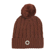 CAPPELLO DA DONNA IN MAGLIA A TRECCE KLSEMIRA KINGSLAND 29KING-2230142656 5029BROWN HOT CHOC KINGSLAND