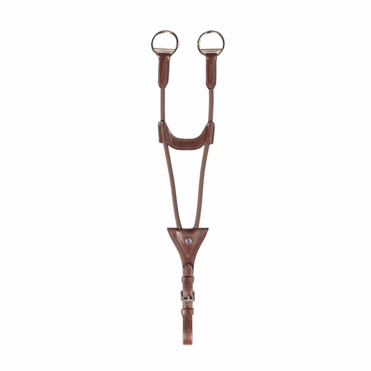 Forchetta Per Martingala Elastic Trust Equestrian Marrone/Argento E23901 BROWN/SILVER TRUST EQUESTRIAN 