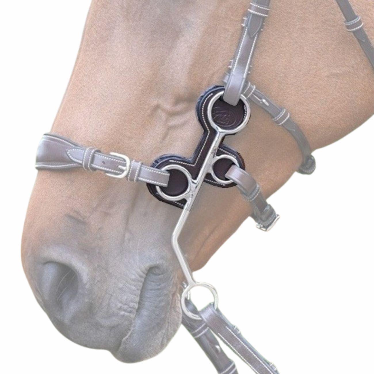 JUMP'IN PROTEZIONE PER HACKAMORE IN CUOIO JUMP'IN Nero testiere PH009192NERO 09JUPH009192 NERO JUMP'IN 