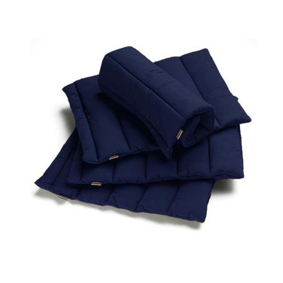 Set 4 Pezzi Sottofasce In Cotone Blu 09EQD00071 002NAVYBL EQUILINE 