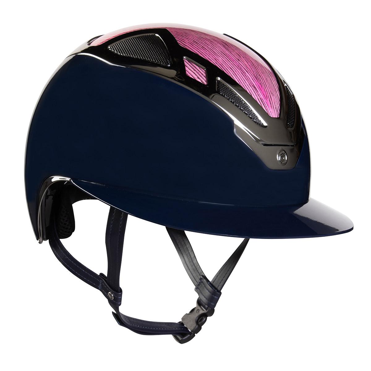 Casco AP Wood Glossy Suomy Blu/Rosa