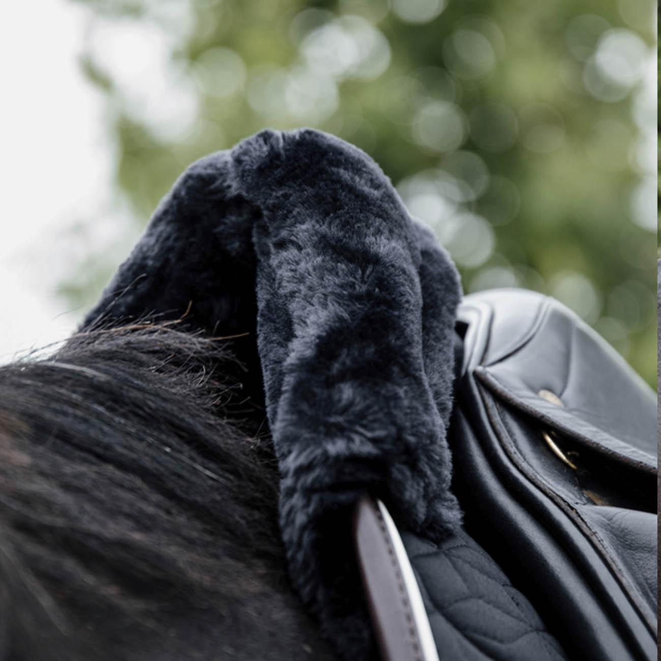 SOTTOSELLA DA DRESSAGE CON PELO SKIN FRIENDLY 42468-DR 01BLACK KENTUCKY 