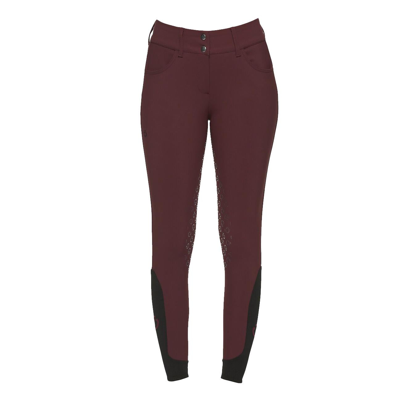 Cavalleria Toscana Pantaloni Da Equitazione 24CT-PAD096JE0103700 Rosso 24CT-PAD096JE010 3700BURGUNDY CAVALLERIA TOSCANA