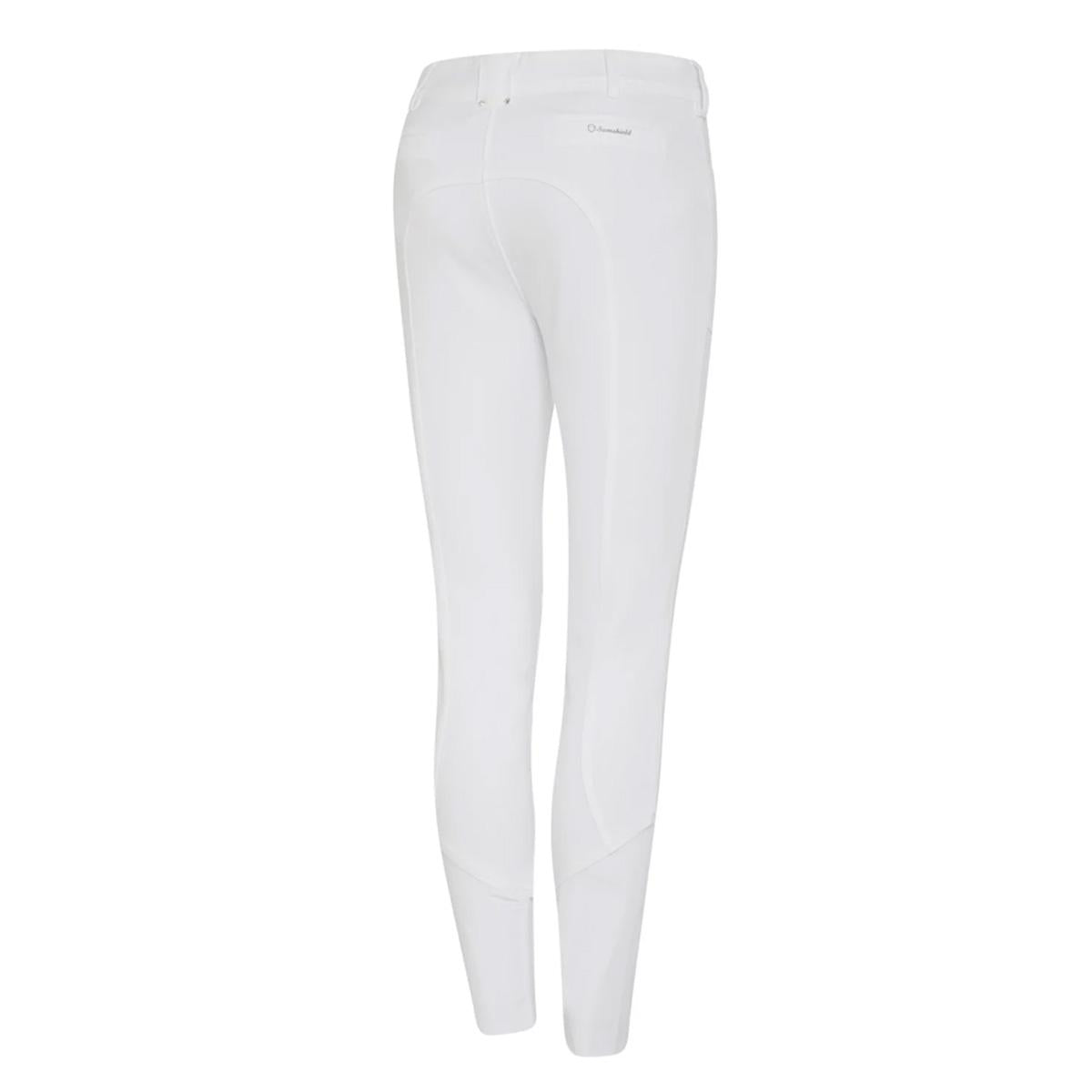 Pantaloni Da Equitazione Charlotte Samshield Bianco 30SS-CHARLOTTE WHITE SAMSHIELD 