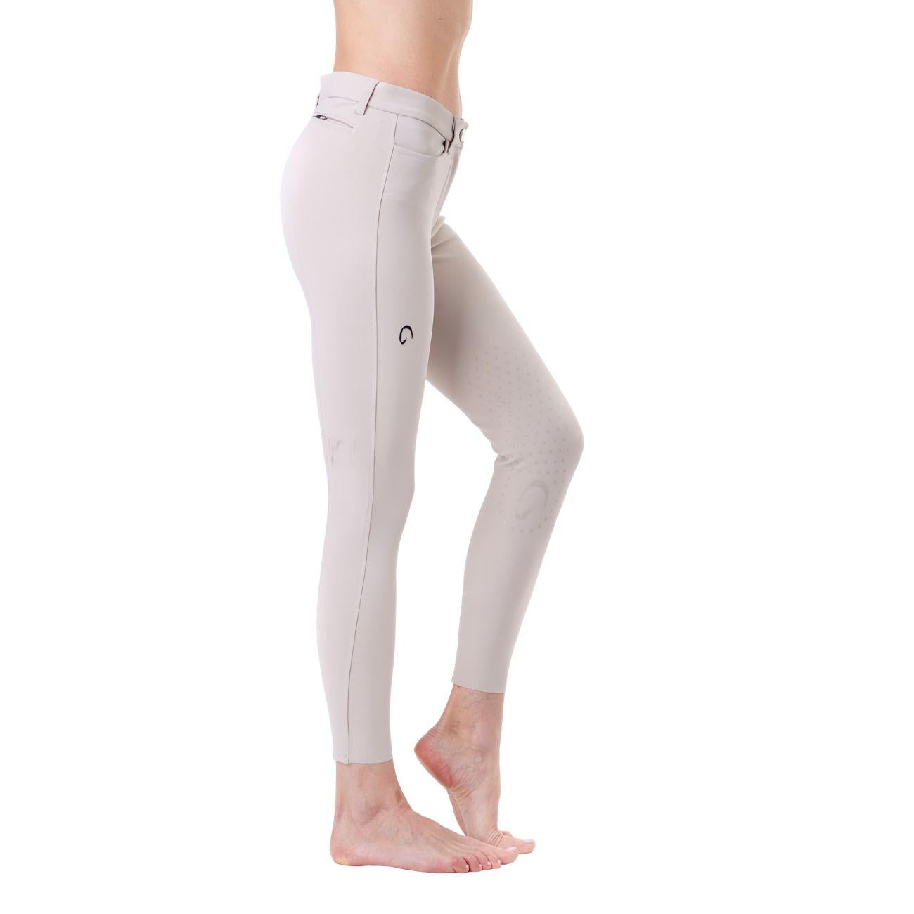 Pantalone Da Donna Milano Half Grip Mascheroni Beige 09MA-01MILANO 361BEIGE MASCHERONI SELLERIA 