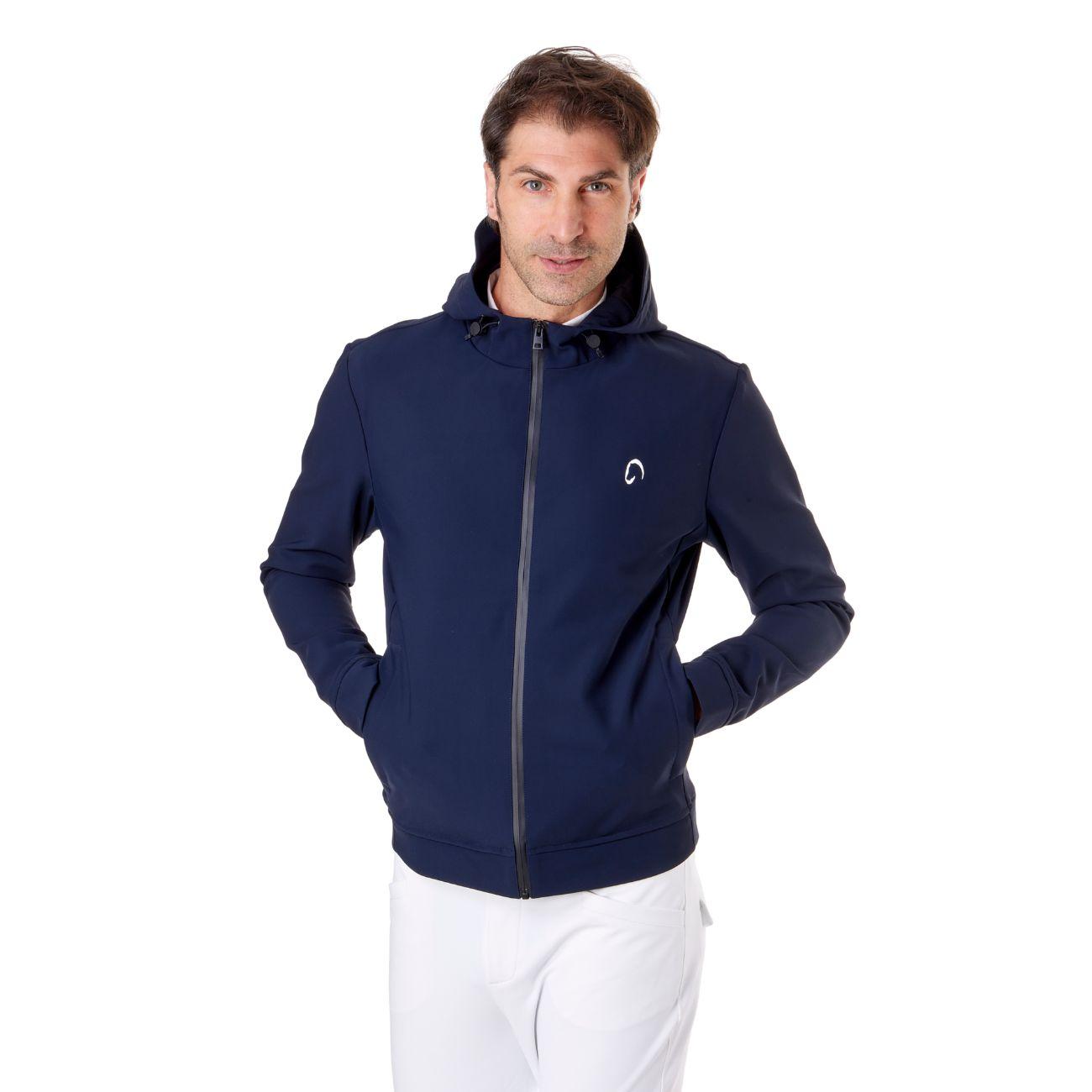 Softshell Mascheroni Uomo Leggero Estivo Blu MASUSFT02-NOPILE BLUE MASCHERONI SELLERIA 