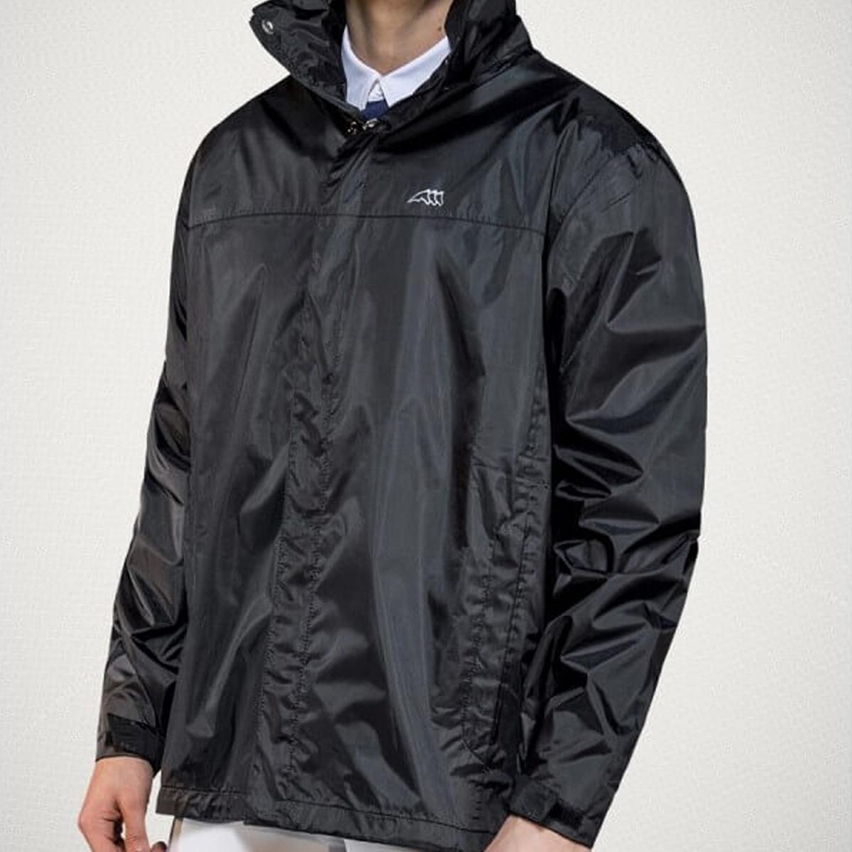 GIACCA UNISEX IMPERMEABILE LUCAS PM-EQ-Q10452 006BLACK EQUILINE