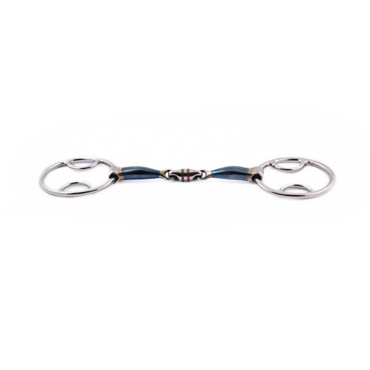 JUMP'IN FILETTO AD ANELLI BLUE STEEL SPEZZATO IN 3 JUMP'IN INOX filetti ad anelli 0144 09JU0144 INOX JUMP'IN 