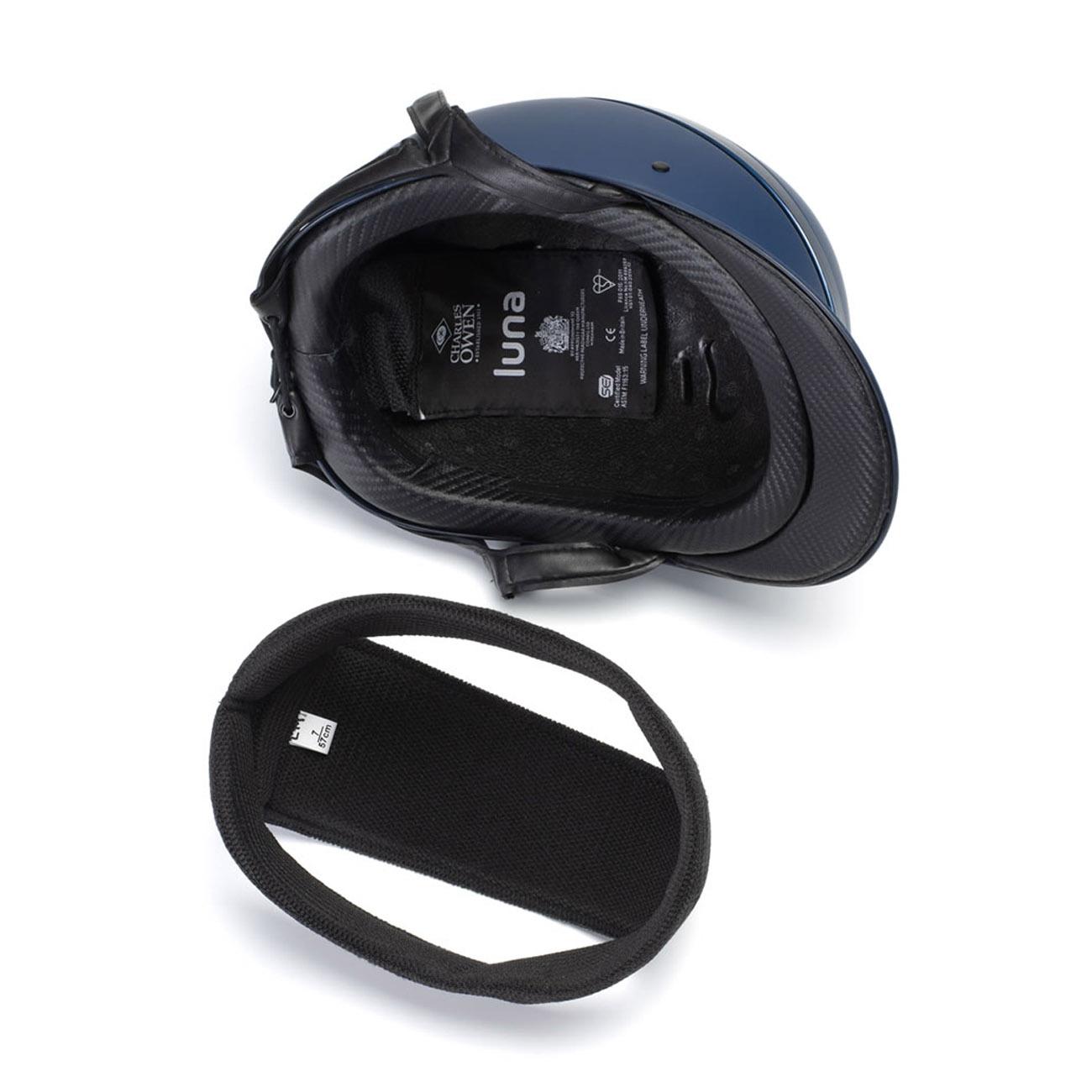 Cap Modello Luna Charles Owen 09CO-LUNA NAVY MATT/NAVY GLOSS CHARLES OWEN 