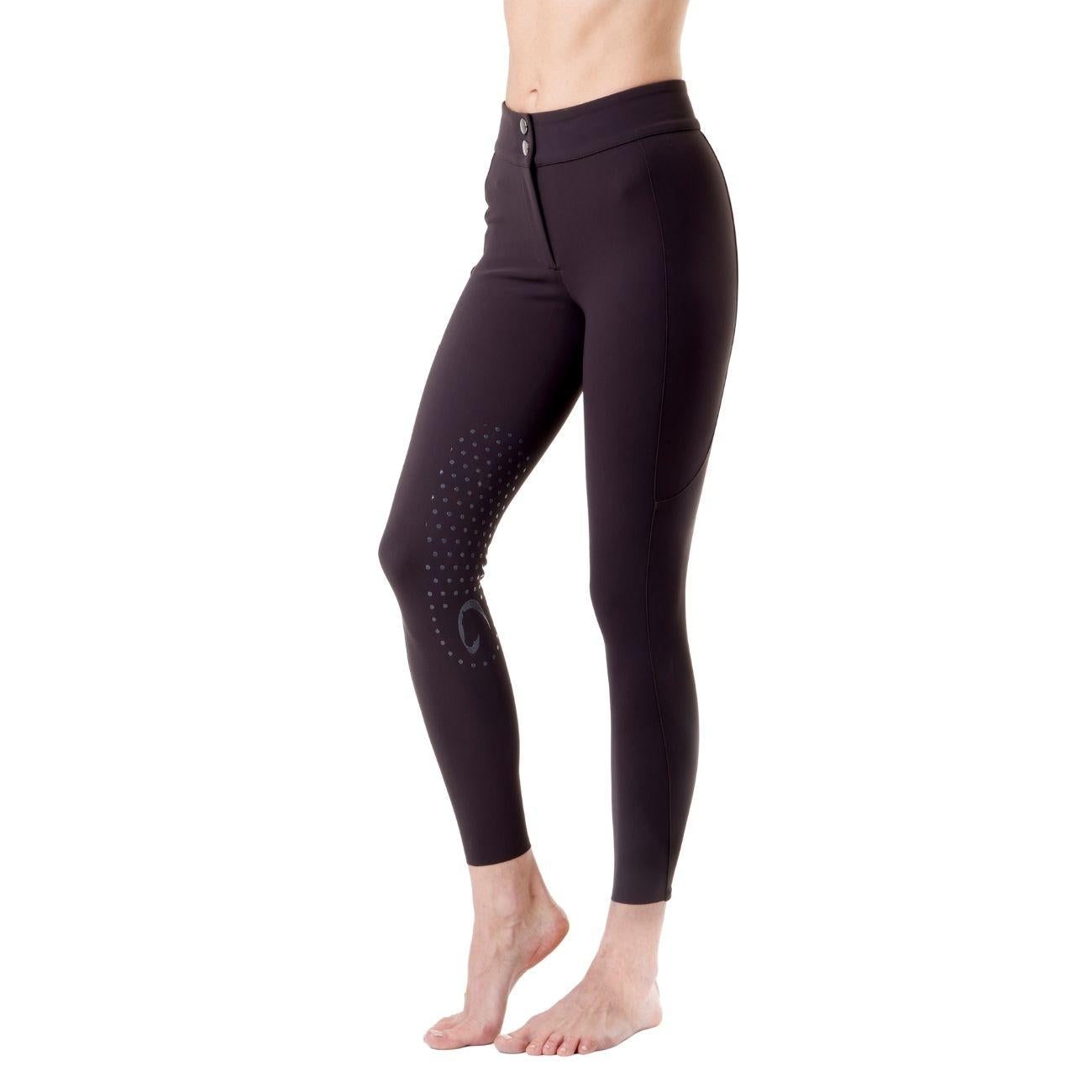 Pantalone Da Donna Half Grip Venezia Mascheroni Marrone 09MA-02VENEZIA 499MARRONE MASCHERONI SELLERIA 