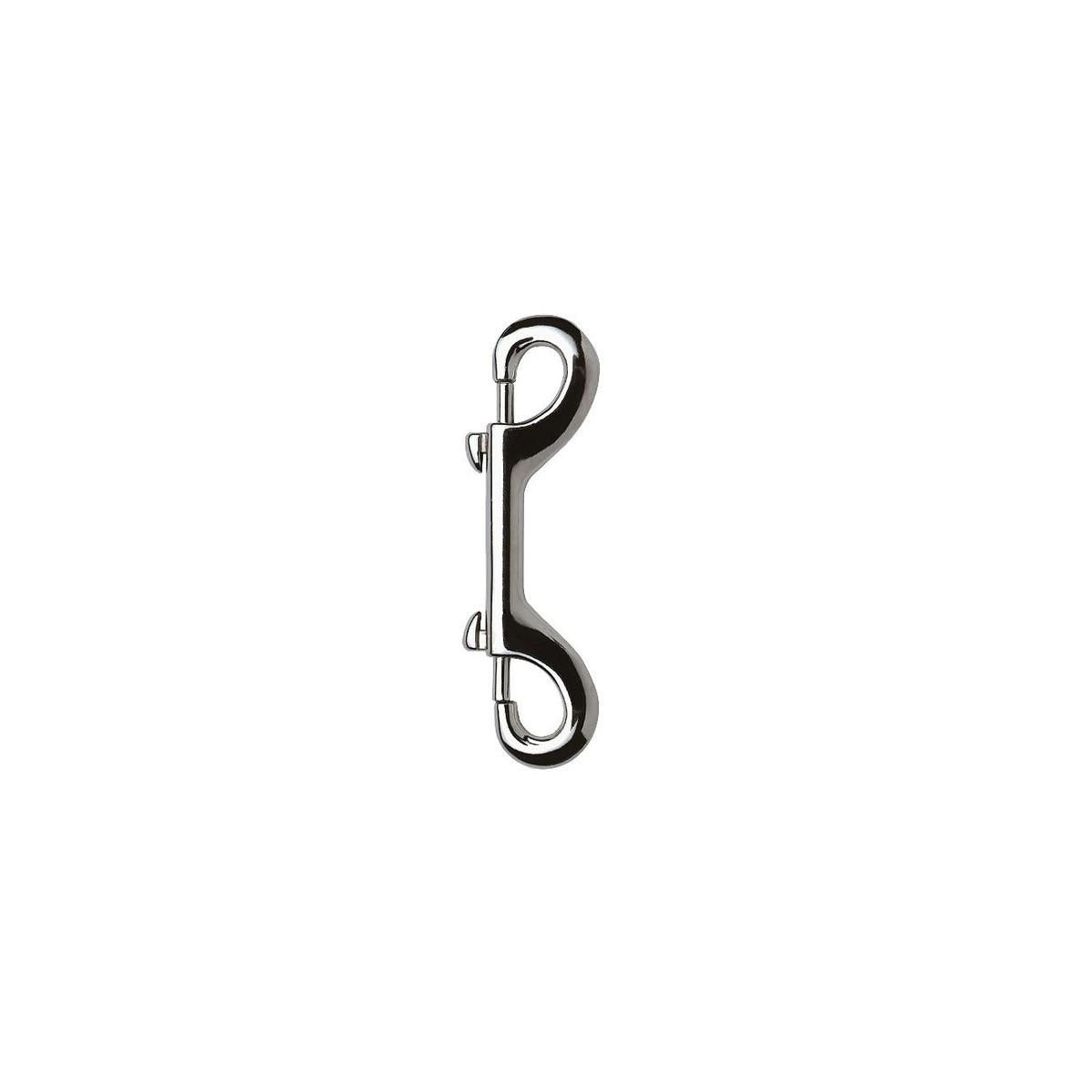EKKIA Doppio Moschettone 12Cm INOX Accessori Per Il Cavallo 702490 INOX EKKIA 
