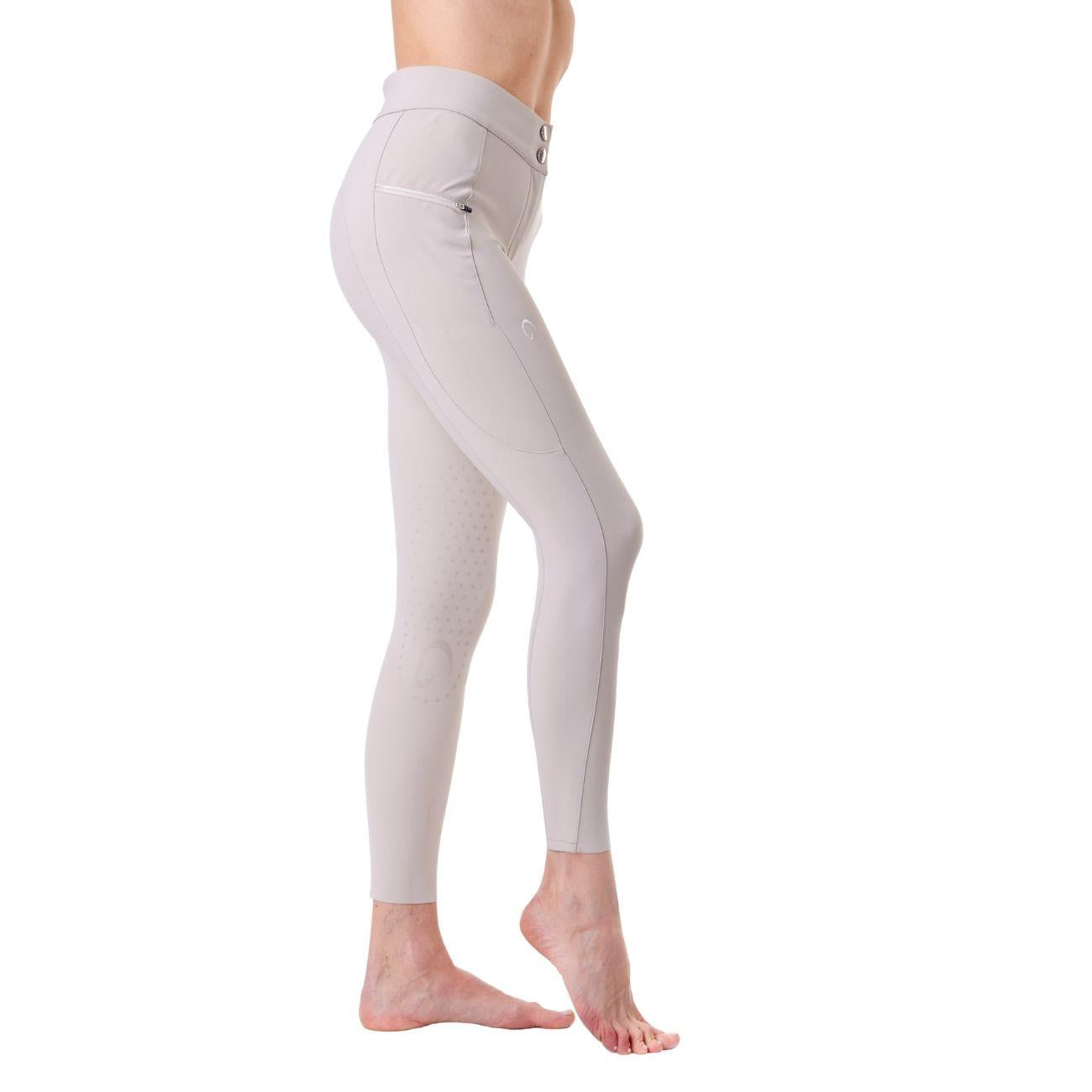 Pantalone Da Donna Half Grip Venezia Mascheroni Beige 09MA-02VENEZIA 361BEIGE MASCHERONI SELLERIA 