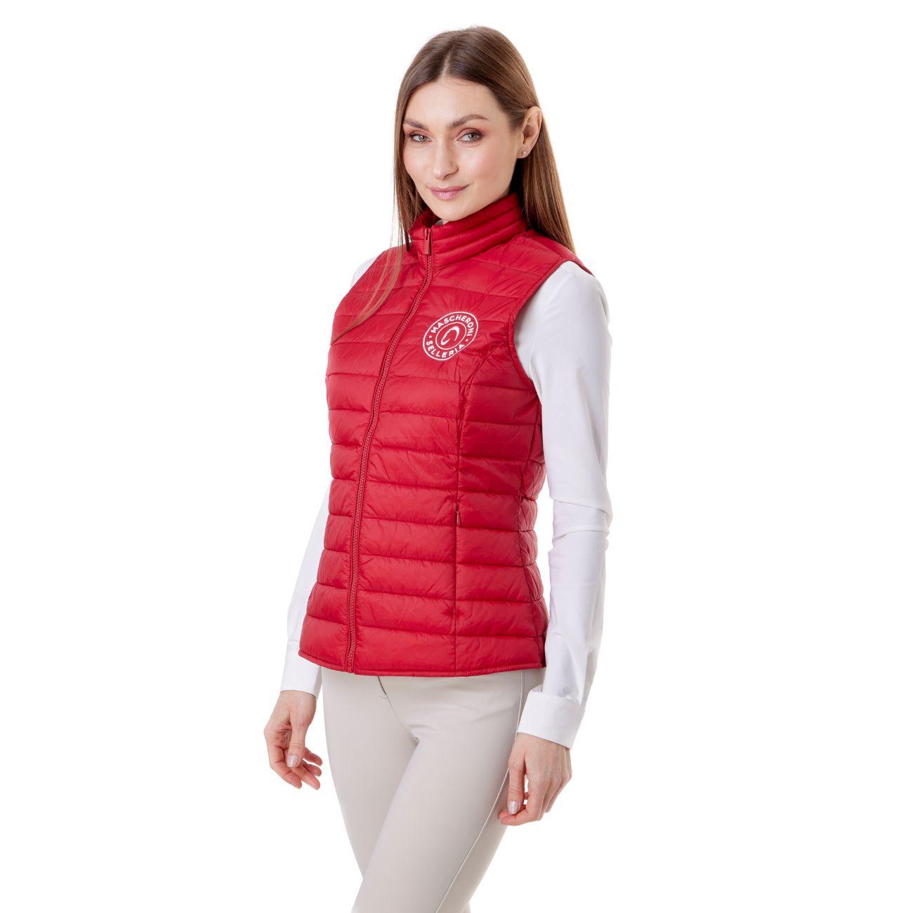 Gilet Imbottito Da Donna Mascheroni Rosso 02 ROSSO MASCHERONI SELLERIA 