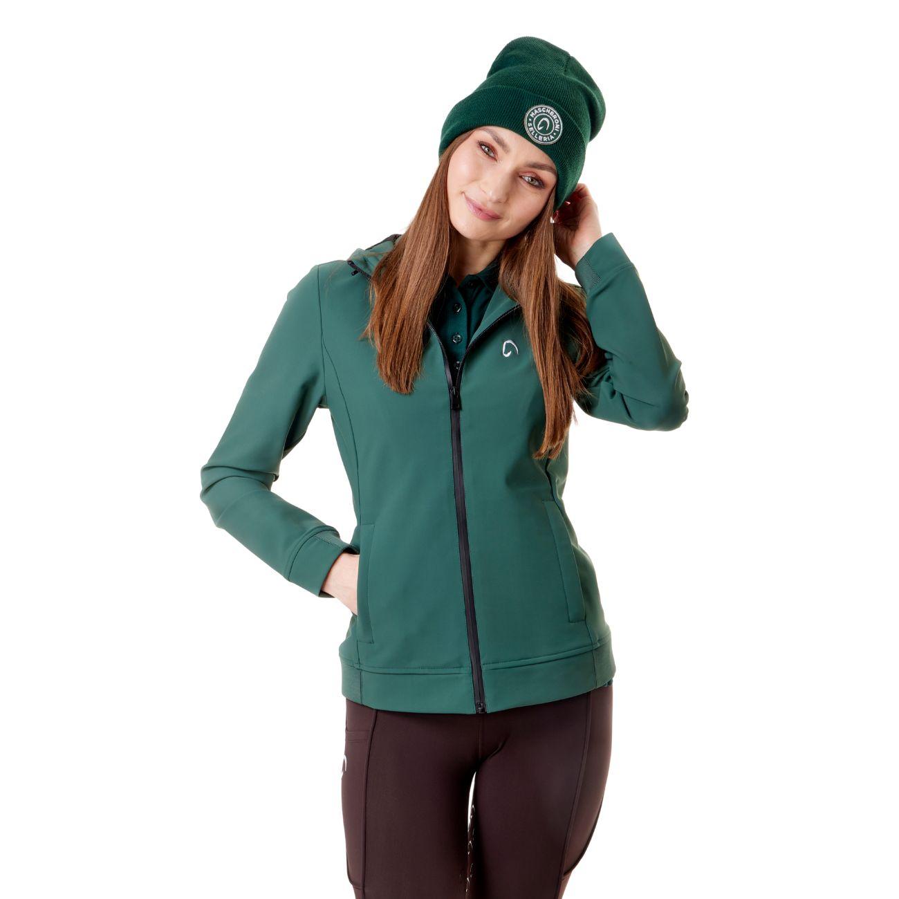 Softshell Mascheroni Donna Pesante Invernale Verde MASDSFT01 GREEN MASCHERONI SELLERIA 