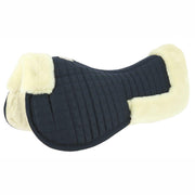 Agnellino Half Pad Teddy Equitheme Blu/Bianco 206074 705NAVY/WHITE EQUITHEME 